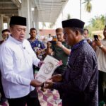 Menteri Nusron Serahkan Sertipikat Wakaf dan Bantuan MUI untuk Masjid Salman Alfarisi Aceh Tamiang