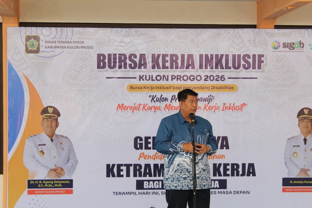 Bupati Kulon Progo Resmi Buka Job Fair Inklusi, Tegaskan Komitmen Kerja Layak untuk Disabilitas