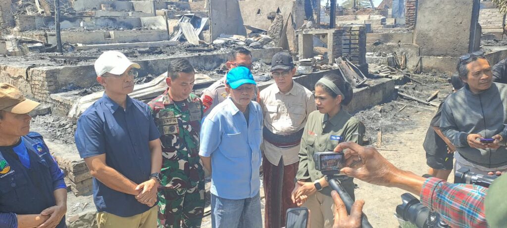 Pemkab Lombok Tengah Siapkan Penataan Sade Pascakebakaran, Nilai Adat Tetap Dijaga
