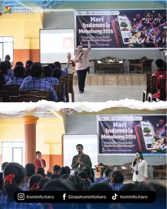Pemkab Karo Dorong Pelajar Budayakan Menabung