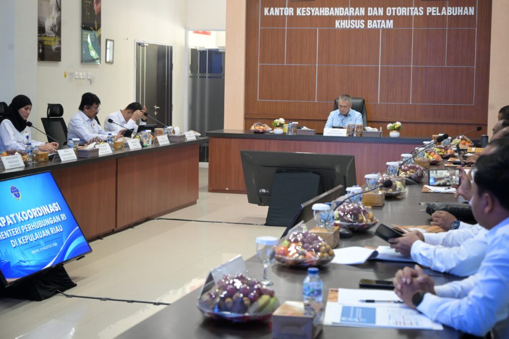 Menhub Dudy Instruksikan Peningkatan Keselamatan Transportasi di Kepulauan Riau