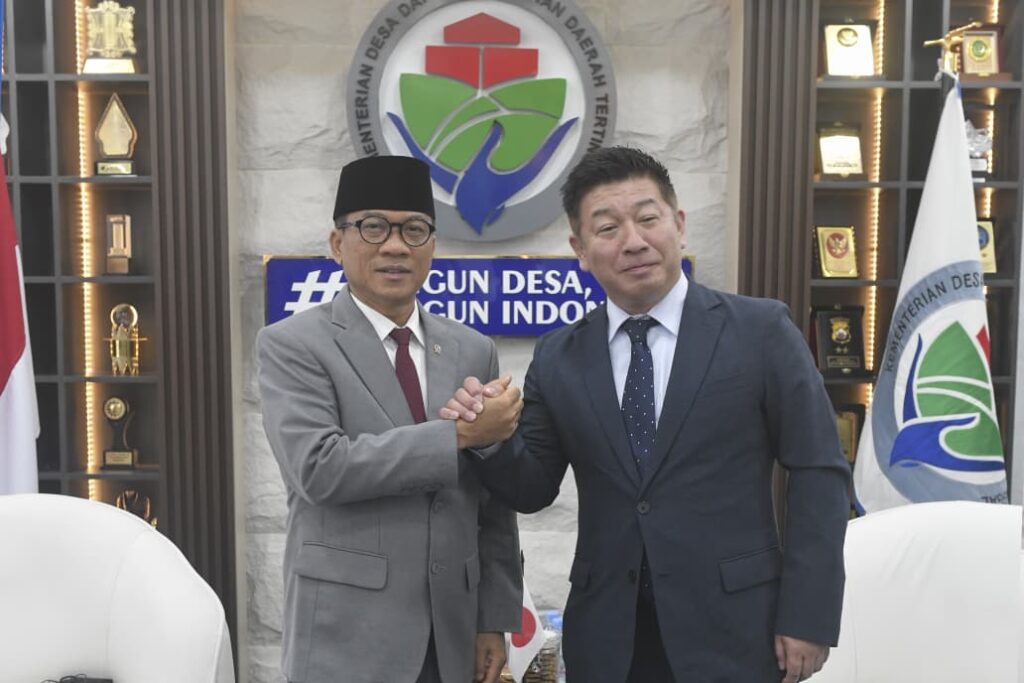 Program Pemuda Bangun Desa, Mendes Perkuat Kerja dengan Jepang