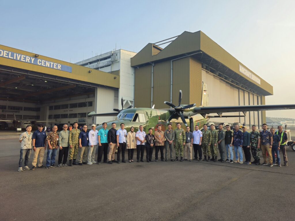 Satu Platform Beragam Misi, PTDI Kirim NC212i Troop Transport, Rainmaking & Camera untuk TNI AU