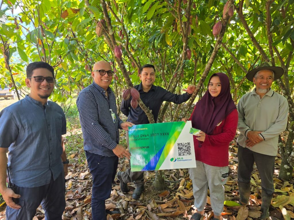 Lindungi Petani Kakao, BPJS Ketenagakerjaan Perkuat Rantai Pasok Industri Kakao Nasional