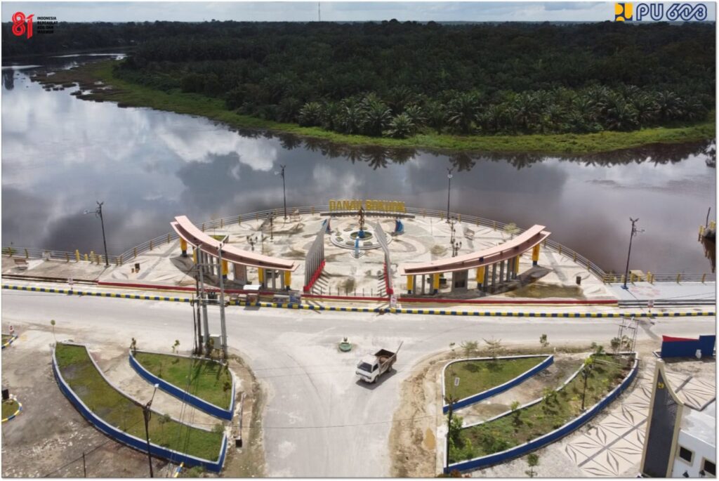 Akhir Pekan ke Danau Bakuok, Wisata Baru di Kampar Hasil Revitalisasi Kementerian PU‎