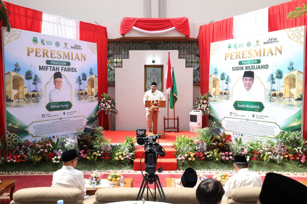 Abadikan Jejak Pengabdian, Paviliun Sodik Mudjahid Diresmikan di Kompleks PUSDAI Jabar