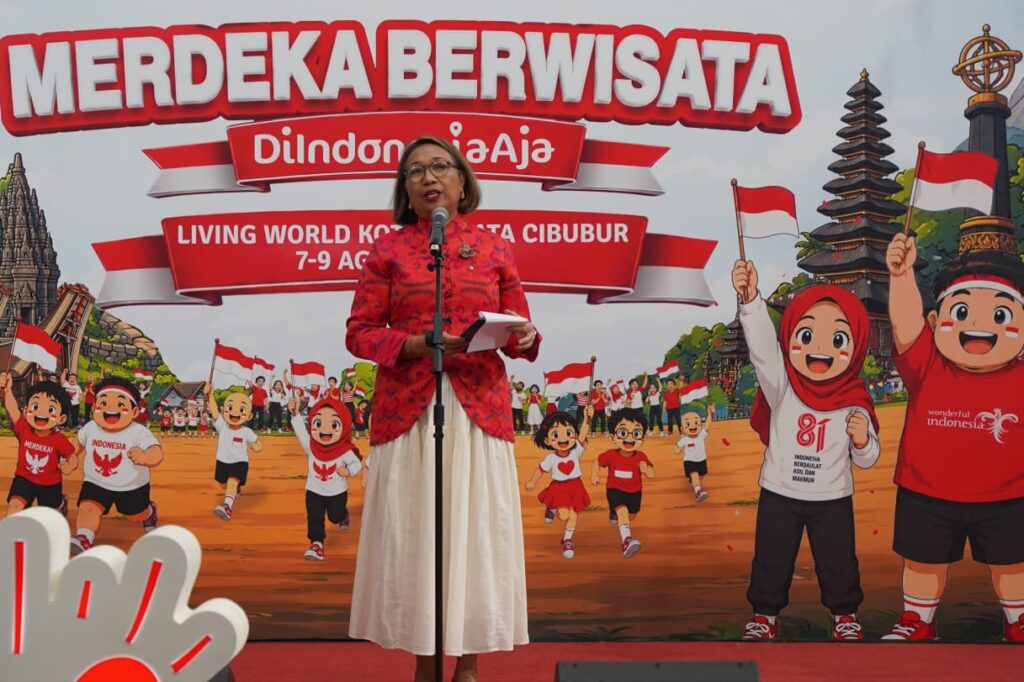 Semarakkan HUT RI, Kemenpar Dorong Pergerakan Wisnus lewat BBWI Travel Fair di Cibubur