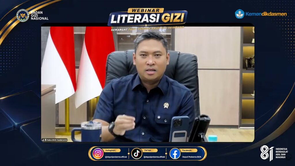 Kepala BGN: Makanan MBG Harus Aman Sebelum Bicara Kandungan Gizi