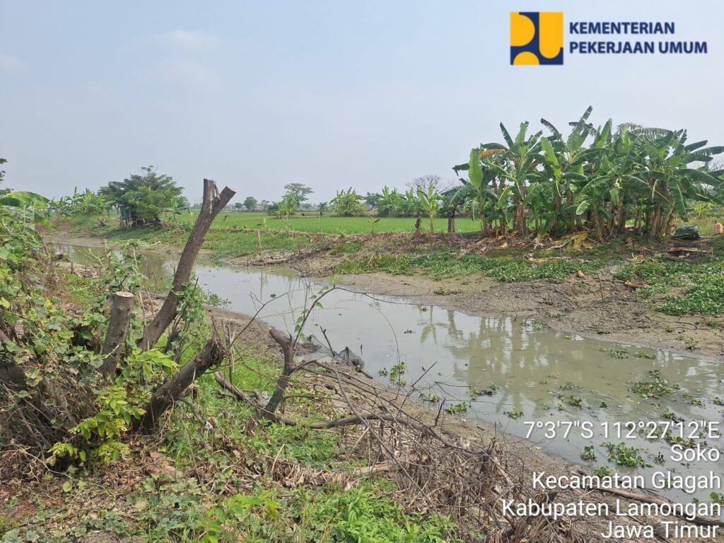 Kementerian PU Normalisasi Sungai Deket, Siapkan Pasokan Air untuk 440 Hektare Sawah di Lamongan