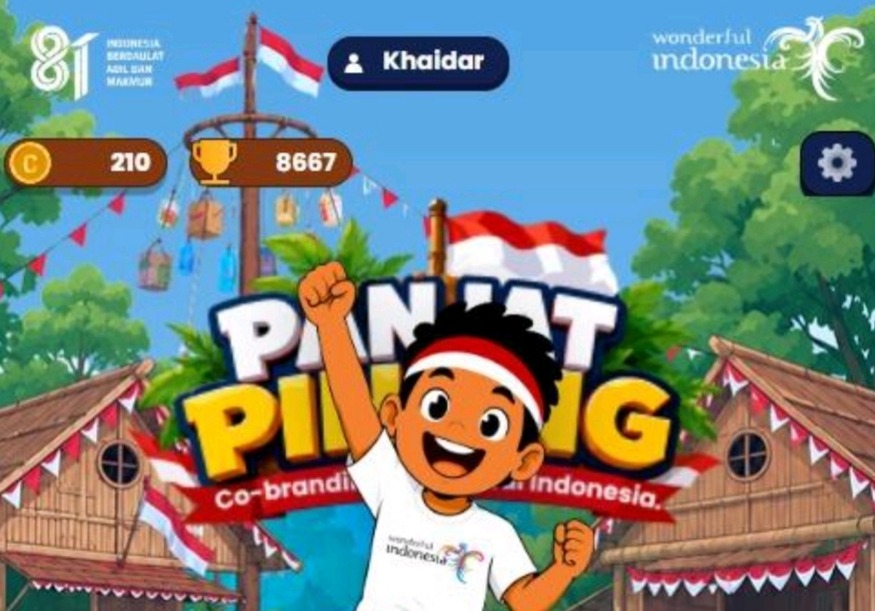 Kemenpar Ajak Masyarakat Rayakan Kemerdekaan Lewat Gamification Digital “Pesona Panjat Pinang”