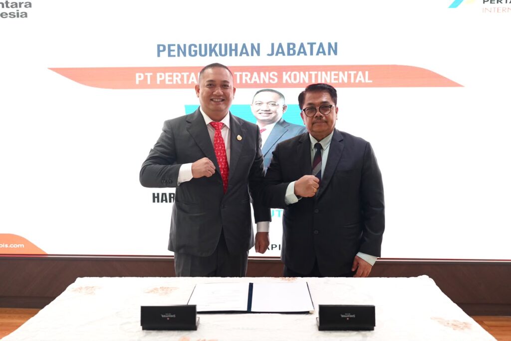 Perkuat Daya Saing Maritim, Pertamina Trans Kontinental Kukuhkan Harris Abdi Sembiring Meliala Sebagai Direktur Utama