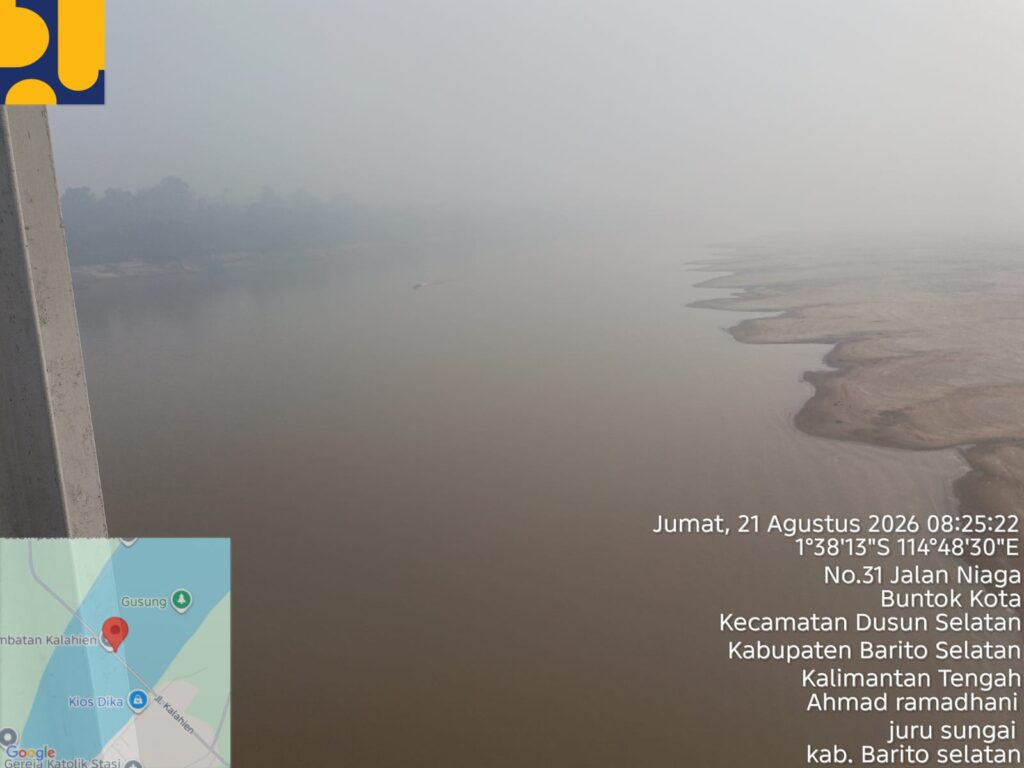 Kementerian PU Pastikan Sungai Barito Masih Bisa Dilalui Kapal