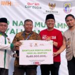 BAZNAS Bersama International Networking of Humanitarian  Distribusikan 1.000 Al-Qur’an di Kampung Baduy Banten
