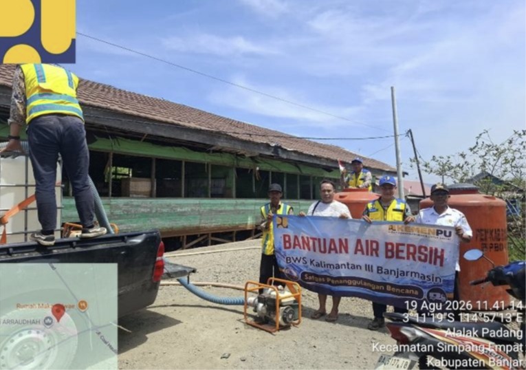 Kementerian PU Tangani 1.229 Lokasi Kekeringan, 41 Ribu Hektare Sawah dan 616 Ribu Jiwa Terbantu
