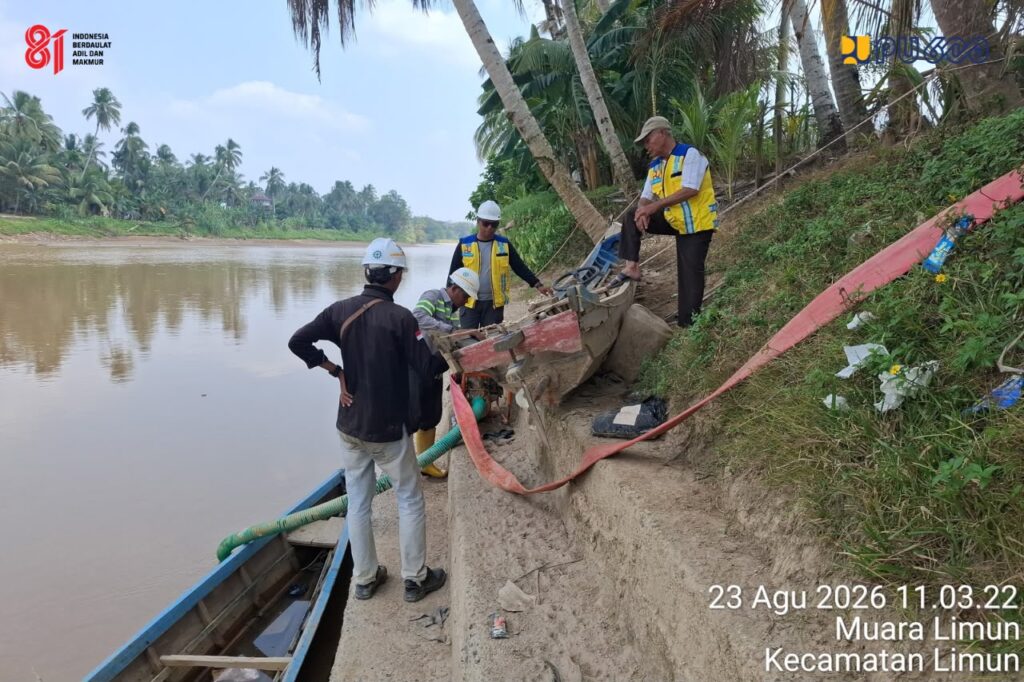 Atasi Kekeringan di Lahan Pertanian Sarolangun, Kementerian PU Kerahkan Pompa Air