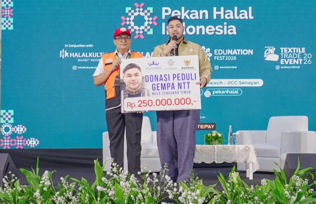Percayakan BAZNAS, Mandjha Ivan Gunawan Salurkan Bantuan Rp250 Juta untuk Korban Gempa NTT