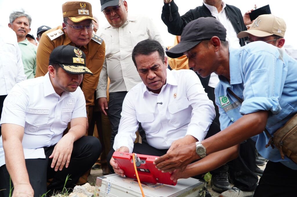 Kementan: 3.233 Hektare Sawah di Lamongan Berhasil Diselamatkan dari Dampak El Nino