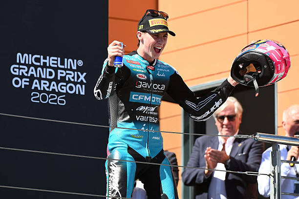 Kembali Usai Cedera! Maximo Quiles Menang Balapan Moto3 Aragon 2026