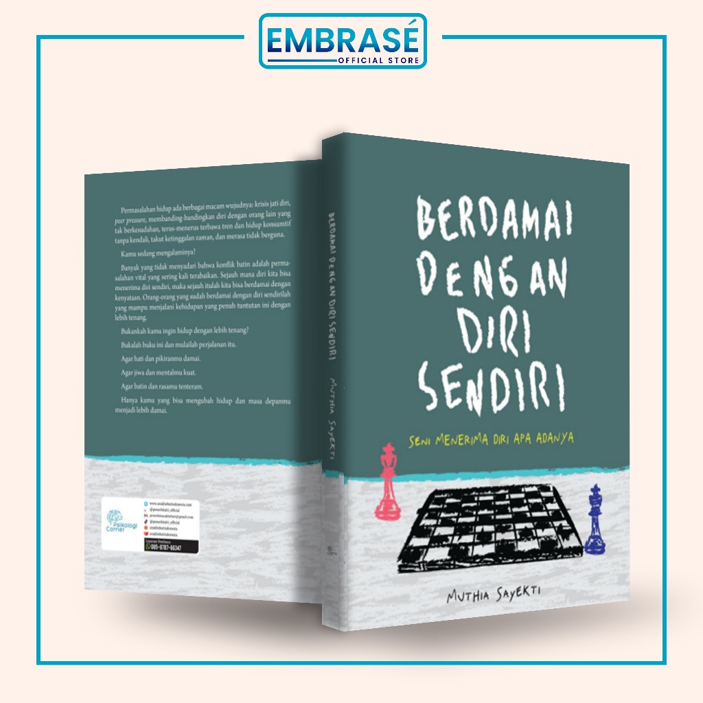 Buku Berdamai Dengan Diri Sendiri : seni menerima diri apa adanya (lite version) - embrase