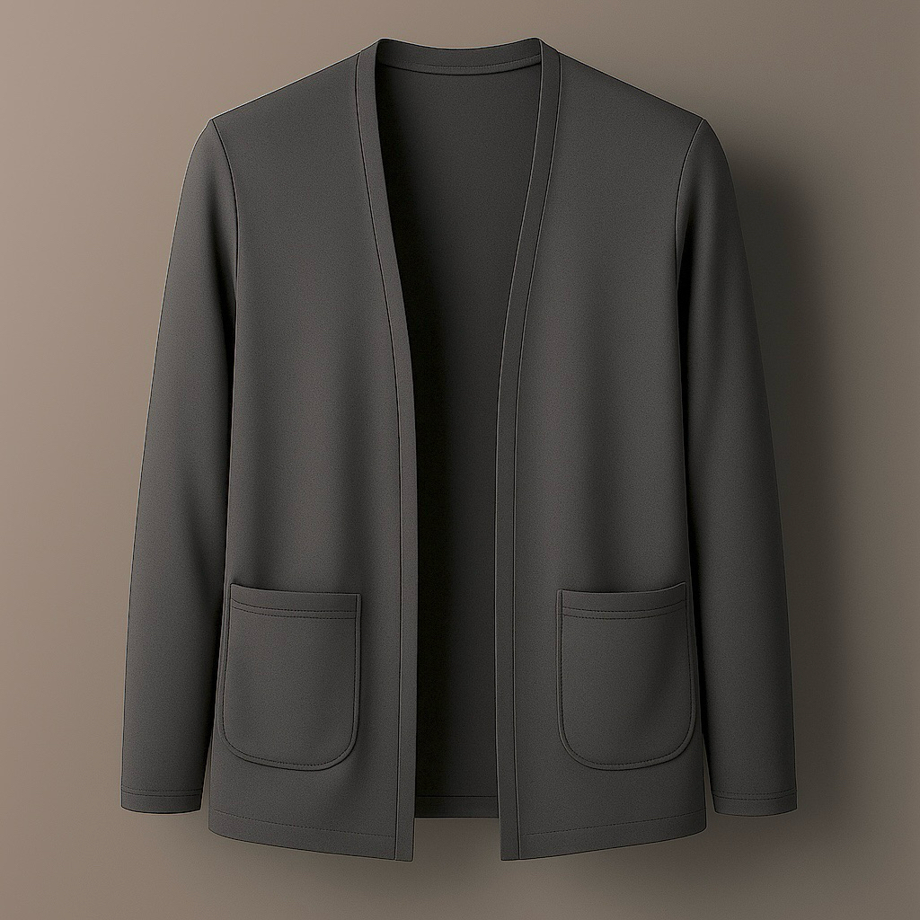 kaos cardigan pria terbaru blazer panjang santai kantong depan baju casual nyaman untuk acara formal dan non formal