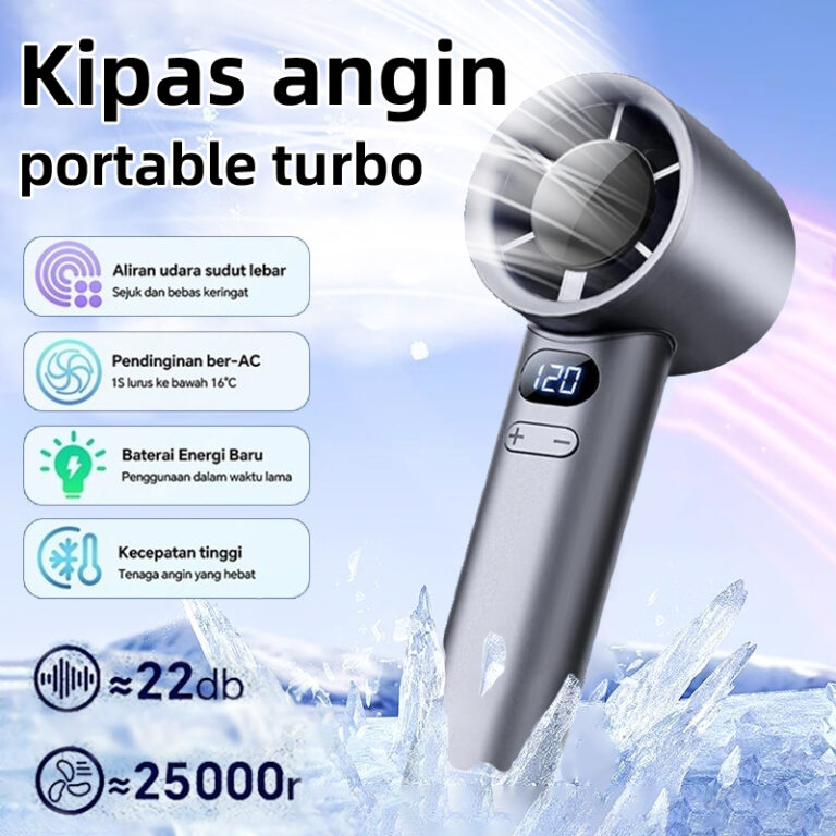 COD 2026 kipas angin portable kipas angin kecil mini kipas angin berdiri ori Kipas Angin Mini Portable kipas turbo kipas angin portable tahan lama 24 jam Tangan Dapat dilipat 100 Gear Kipas Angin Genggam Portable portable kipas angi