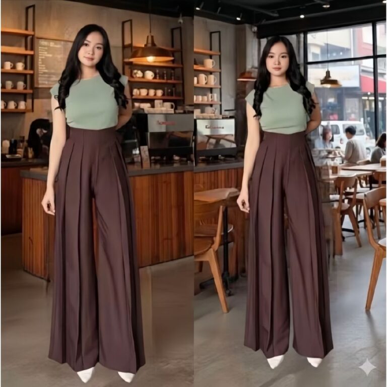 Lavie Pants - Celana Panjang Wanita - Culote Palazzo Highwaist - Celana Kantor Losse Pants - Formal Wid Leg Casual Terlaris!