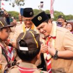 Sampaikan Pesan Presiden di Hari Pramuka ke-65, Menpora Erick Tekankan Peran Pilar Pramuka Bentuk Karakter 