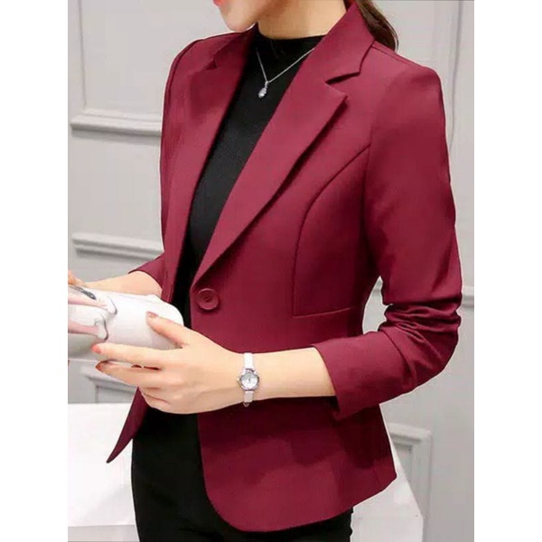 Jas Blazer Wanita Slimfit Size S sampai XXXL