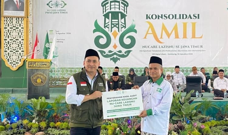 Audit Keuangan 2025, NU Care-LAZISNU Jatim Raih Predikat WTP