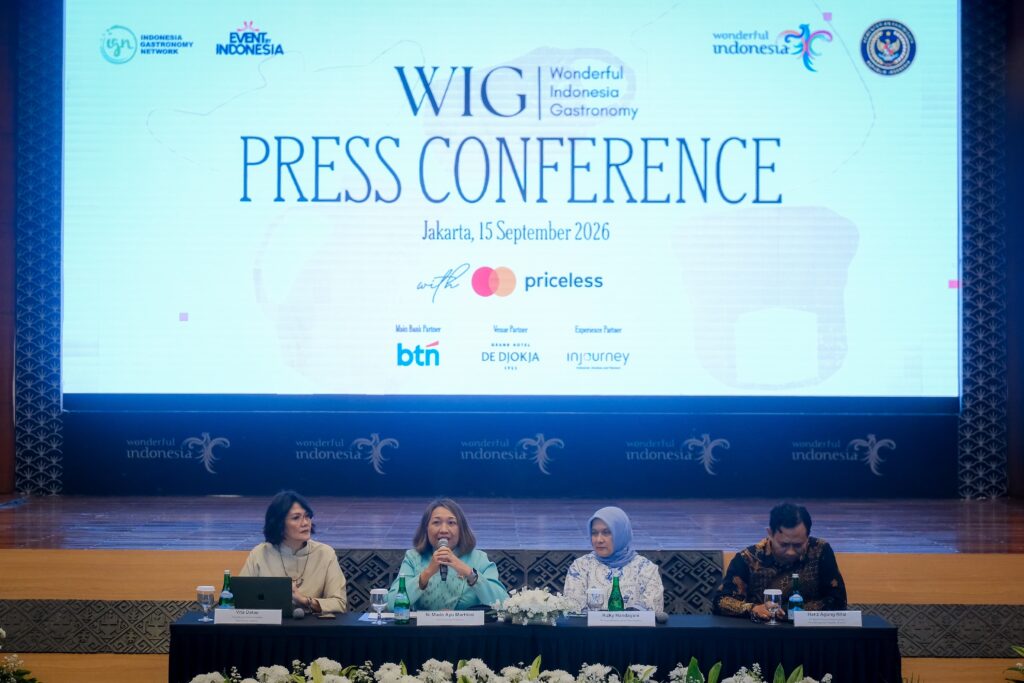 WIG 2026 Perkuat Gastronomi sebagai Daya Tarik Pariwisata Indonesia