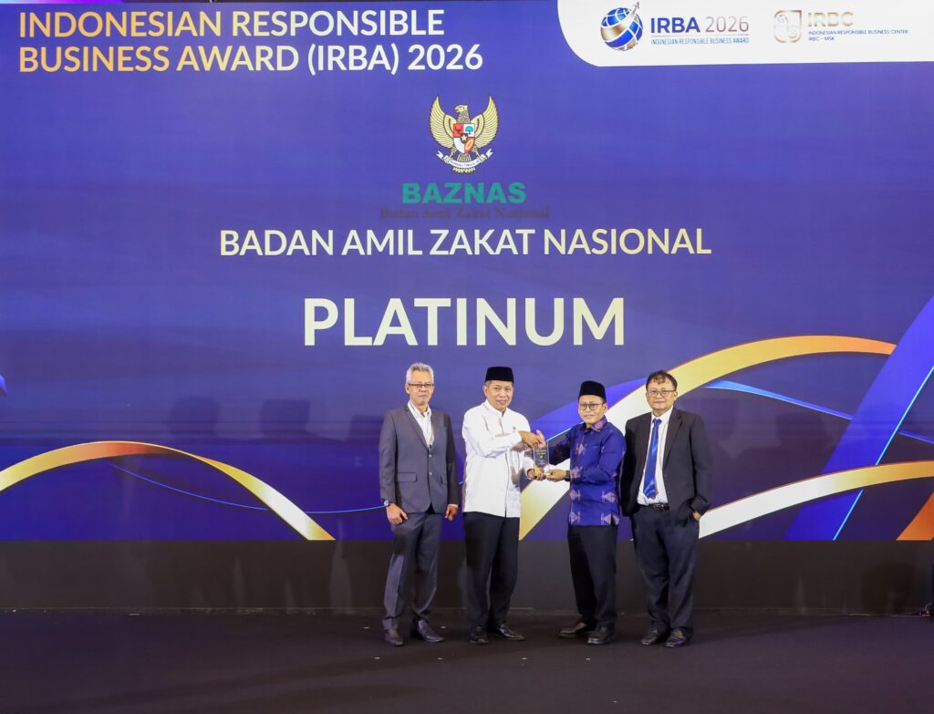 BAZNAS RI Raih Penghargaan Indonesia Responsible Business Awards 2026