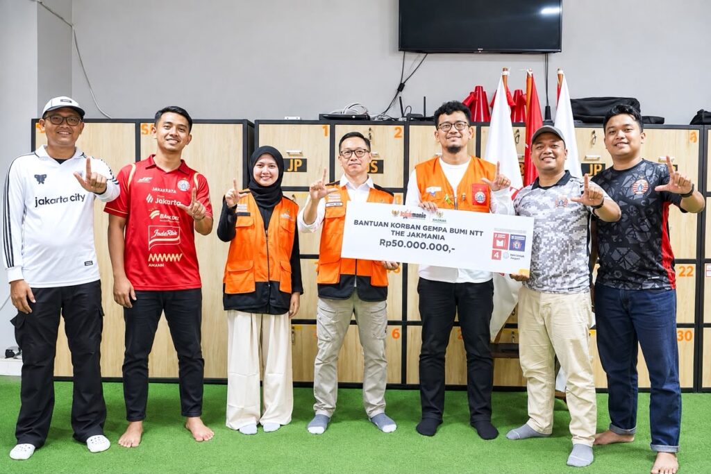 Melalui BAZNAS, The Jakmania Salurkan Bantuan Kemanusiaan untuk NTT