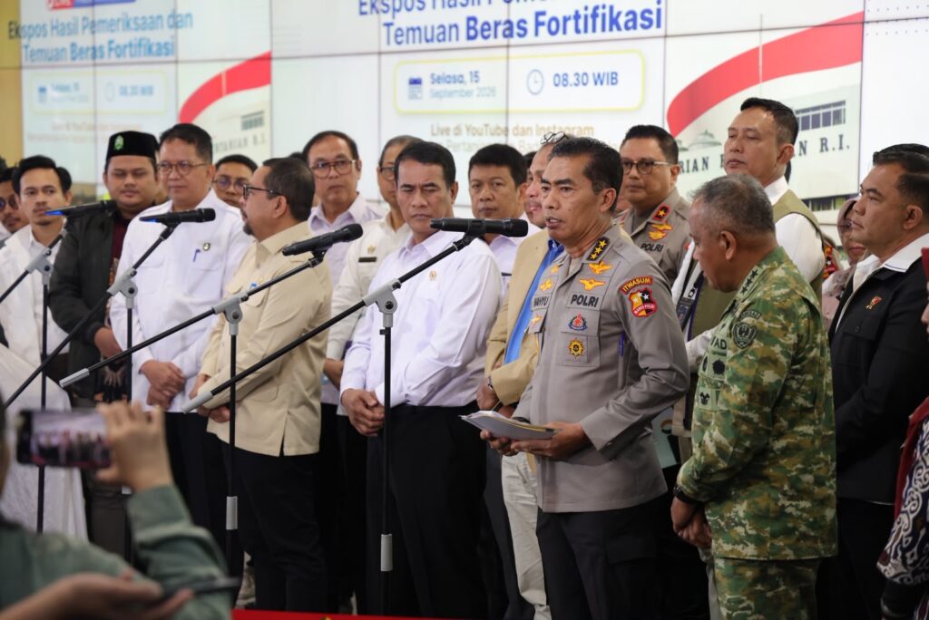 Dukung Mentan Amran Tindak Tegas Beras Fortifikasi Bermasalah, Polri: Ada Indikasi Tindak Pidana Penipuan