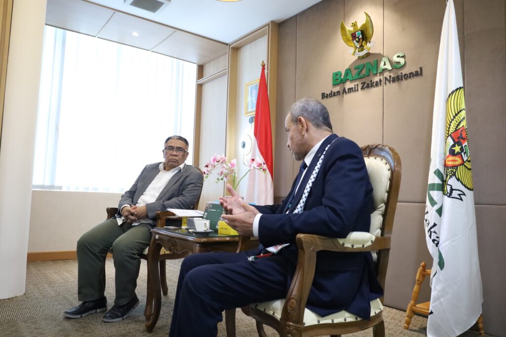 BAZNAS RI Bahas Kerja Sama Bantuan Kemanusiaan Palestina dengan YPSP
