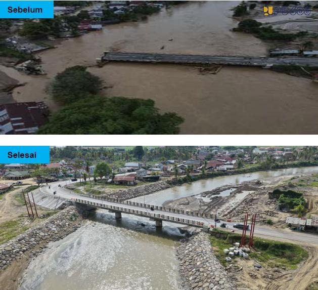 Tiga Jembatan Permanen Aceh Pulih, Perkuat Konektivitas di Lintas Timur