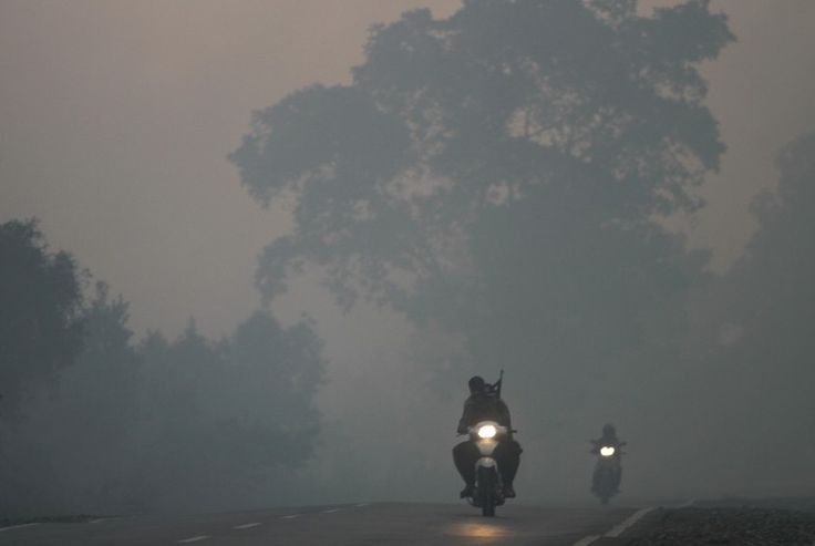 Tembus 211! Kabut Asap Karhutla Buat Kualitas Udara Kota Jambi Tidak Sehat