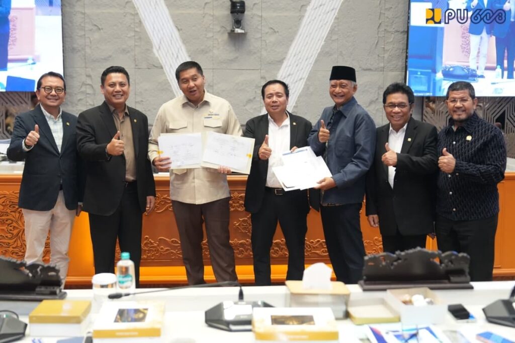 Anggaran Kementerian PU Tahun 2027 Ditetapkan Sebesar Rp114,59 Triliun