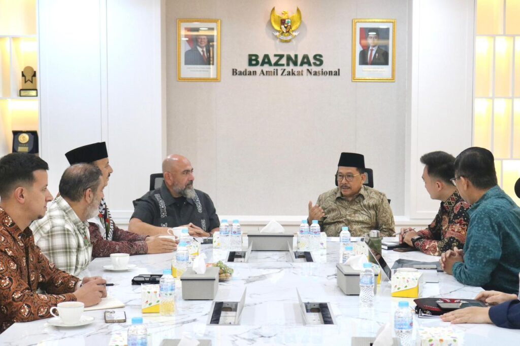 BAZNAS RI dan UFGD Jajak Kerja Sama Kemanusiaan Difasilitasi Kedubes Palestina