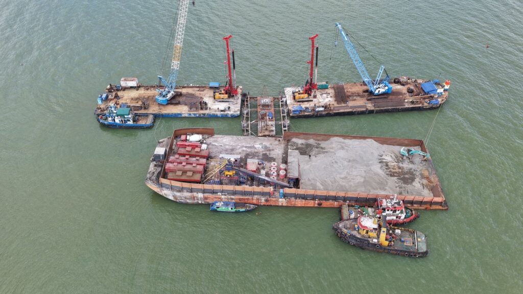 Permudah Akses Batu Licin dan Tanah Bumbu, Kementerian PU Percepat Jembatan Pulau Laut