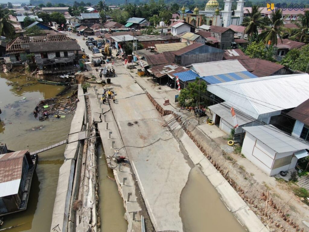 Kementerian PU Tangani Longsor Susulan di Jalan Poros Tenggarong–Samarinda