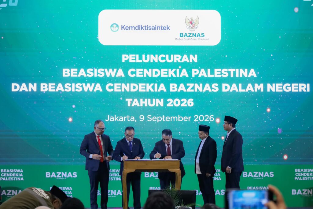 BAZNAS dan Kemdiktisaintek Kerja Sama Perkuat Ekosistem Zakat dan Pendidikan Tinggi