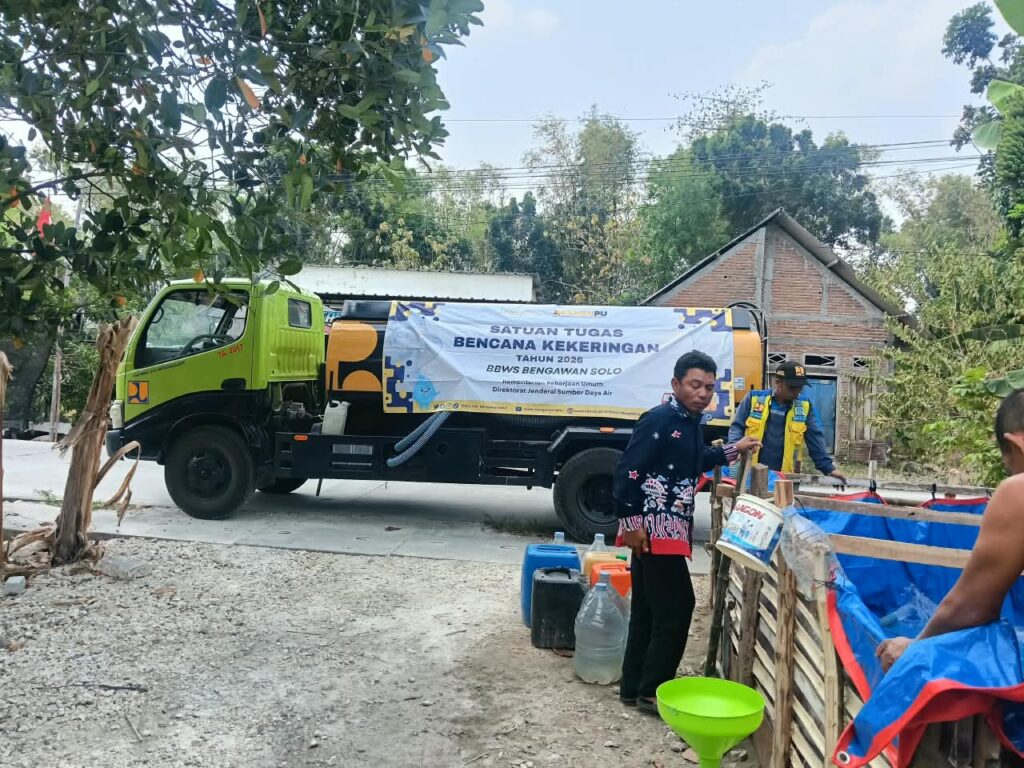 Kementerian PU Perkuat Optimalkan Pompa dan Normalisasi Sungai Atasi Kekeringan Bengawan Jero