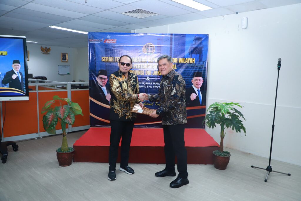 Estafet Kepemimpinan, Lutfi Zakaria Resmi Pimpin Kanwil BPN DKI Jakarta