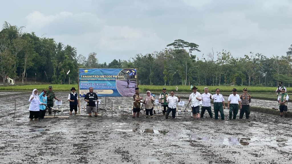 Kementan Jadikan Seyegan Sleman Percontohan Pertanian Modern PM-AAS