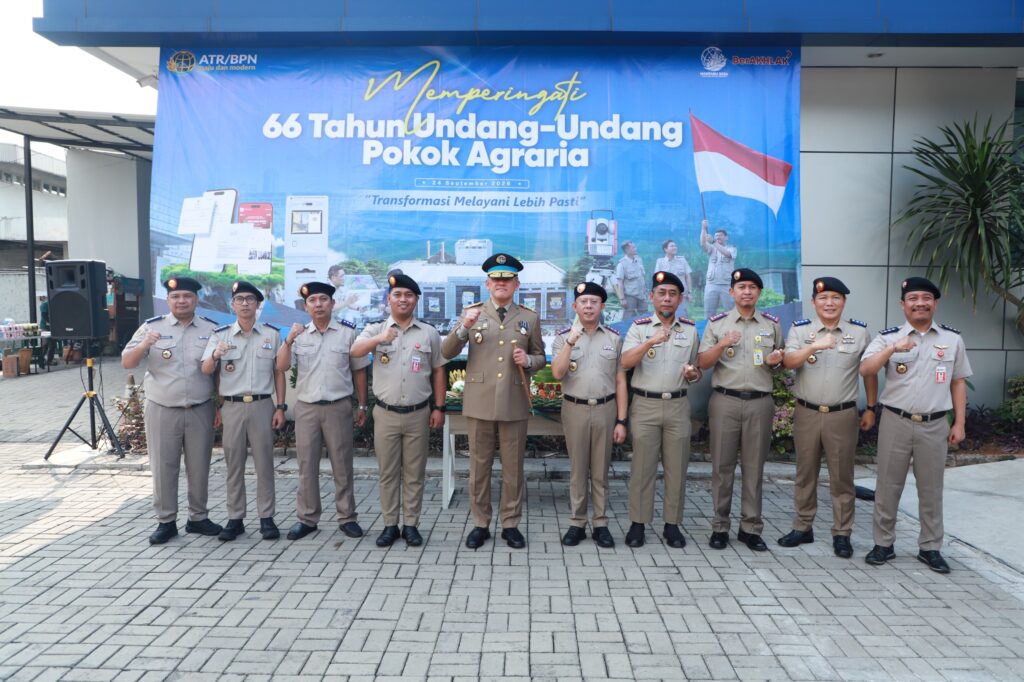 Peringati HUT ke-66 UUPA dan HANTARU 2026, Kanwil BPN DKI Jakarta Perkuat Komitmen Pelayanan