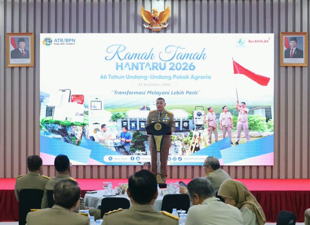 Ramah Tamah HANTARU 2026, Wamen Ossy: Momentum Transformasi Layanan yang Memberi Kepastian