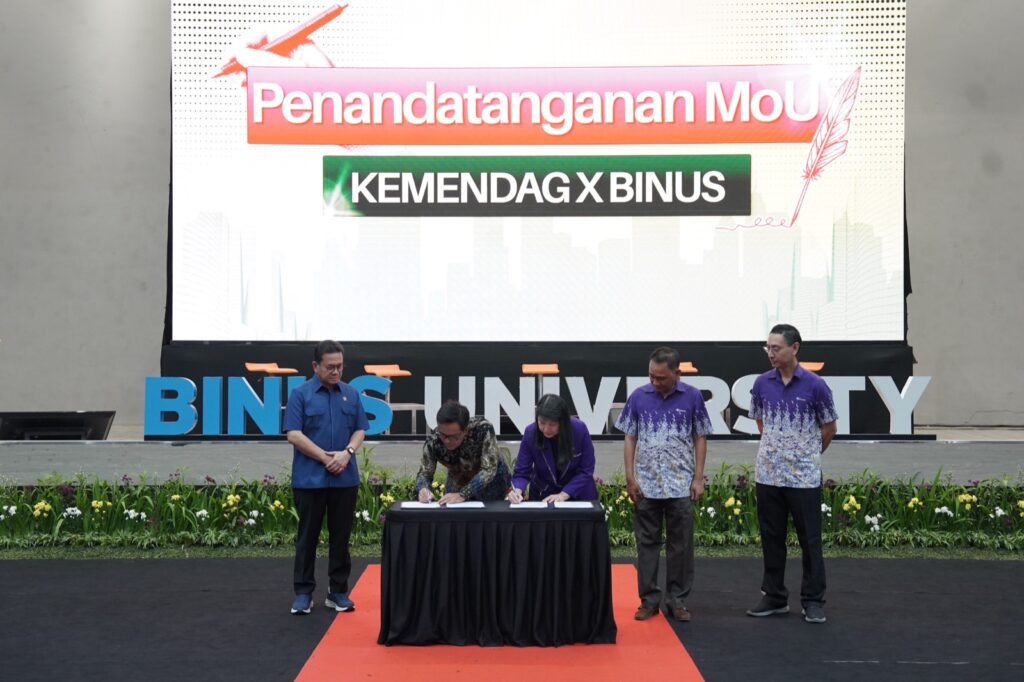 Kemendag Gandeng BINUS University Masuk Campuspreneur, Mendag Busan: 25 Perguruan Tinggi Telah Onboarding