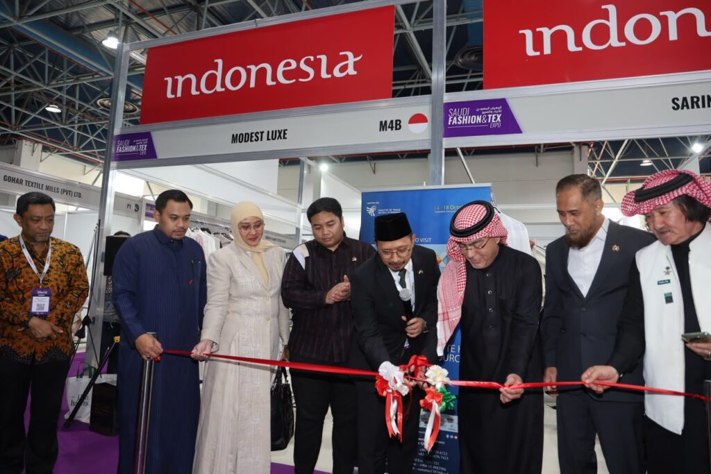 Sepuluh Perusahaan Fesyen dan Tekstil Indonesia Perdana Unjuk Gigi di Saudi Fashion & Tex Expo 2026