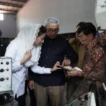 Tinjau Fortuna Shoes, Wamendag Roro Dorong Produk Lokal Perluas Pasar Ekspor