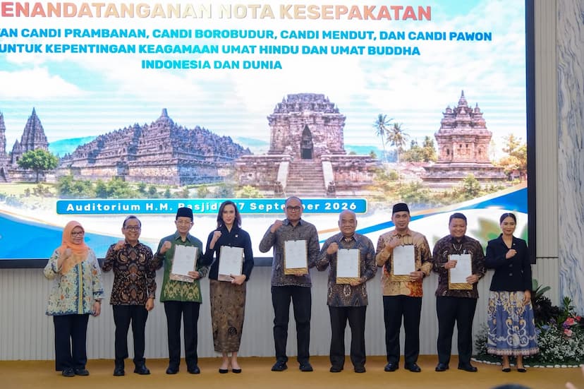 Kemenpar Sinergi Optimalkan Pemanfaatan Empat Candi sebagai Pusat Wisata Religi Dunia
